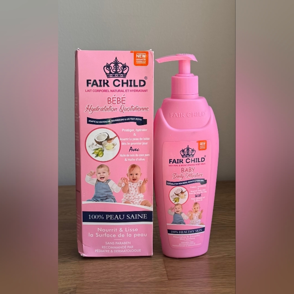 Fair child  natural & moisturizing body milk 400ml